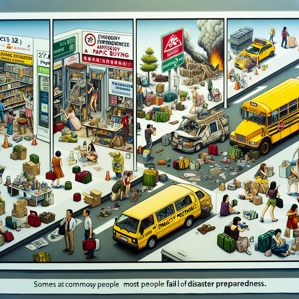 Why Most People Fail At Disaster Preparedness