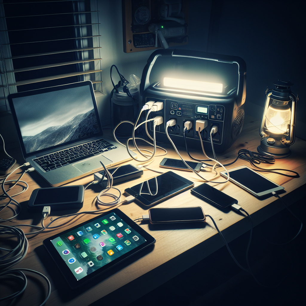 Computer Electricuted Keeping Your Electronics Charged During Blackouts