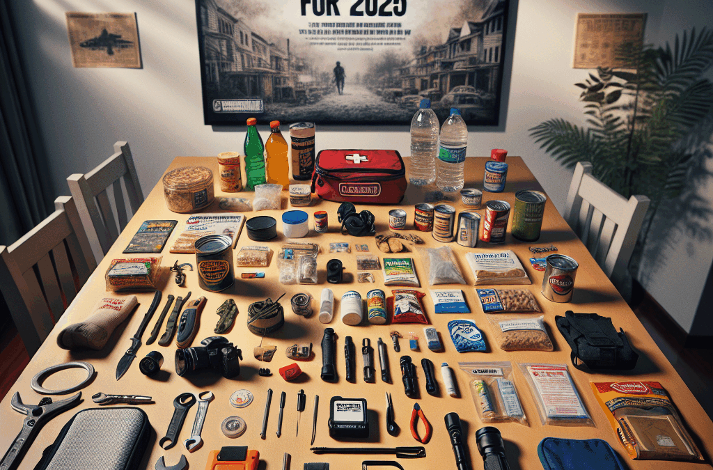 disaster preparation checklist