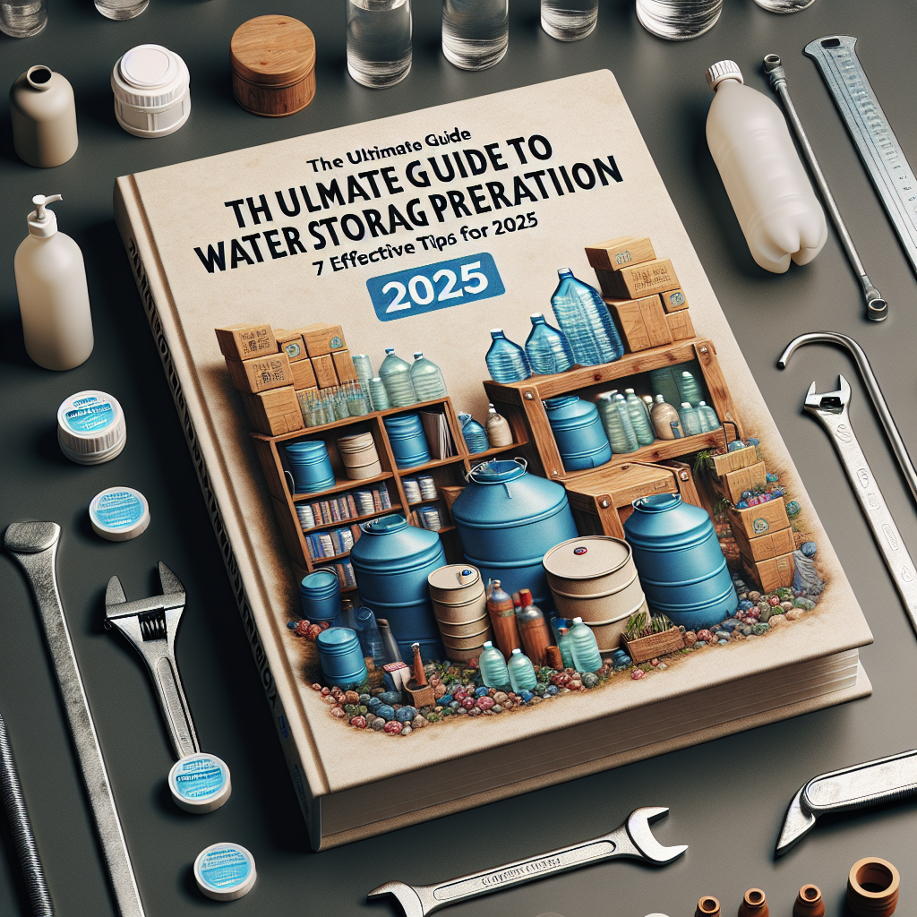 The Ultimate Guide To Water Storage Preparation: 7 Effective Tips For 2025