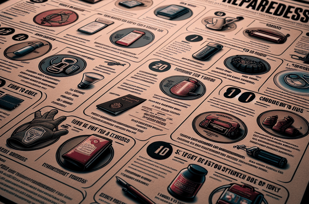 how to prepare for disasters