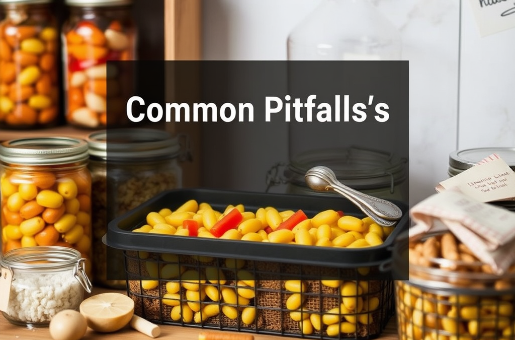 Common Pitfalls in Long-Term Food Storage: Mistakes to Avoid for Effective Preservation
