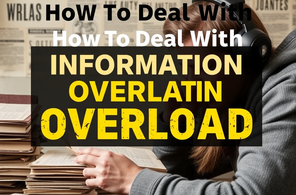 How to Deal With Information Overload in Prepping: Essential Steps for Clarity and Focus