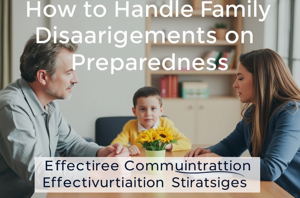 How to Handle Family Disagreements on Preparedness: Effective Communication Strategies