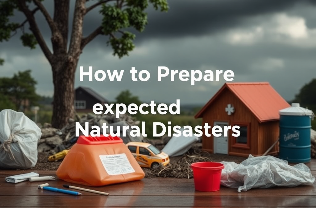 How to Prepare for Unexpected Natural Disasters: Essential Steps and Checklists