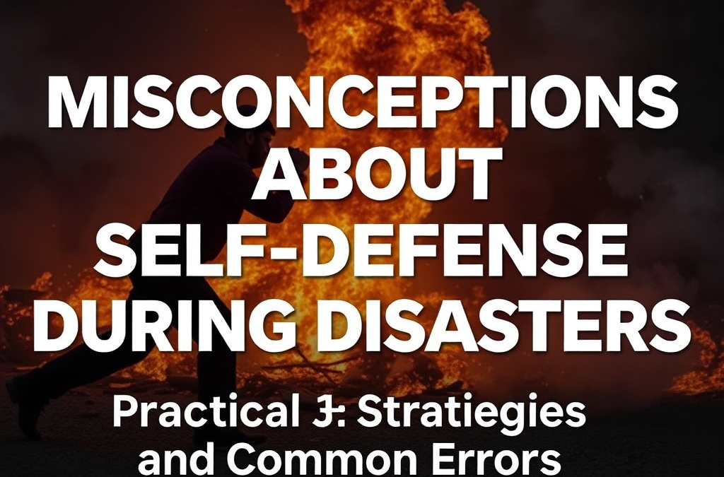 Misconceptions About Self-Defense During Disasters: Practical Strategies and Common Errors