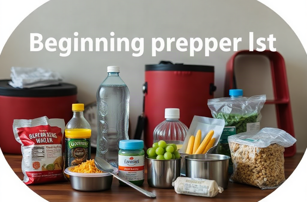 Beginning Prepper List by Priority and Cost for a Scalable Home Readiness Setup