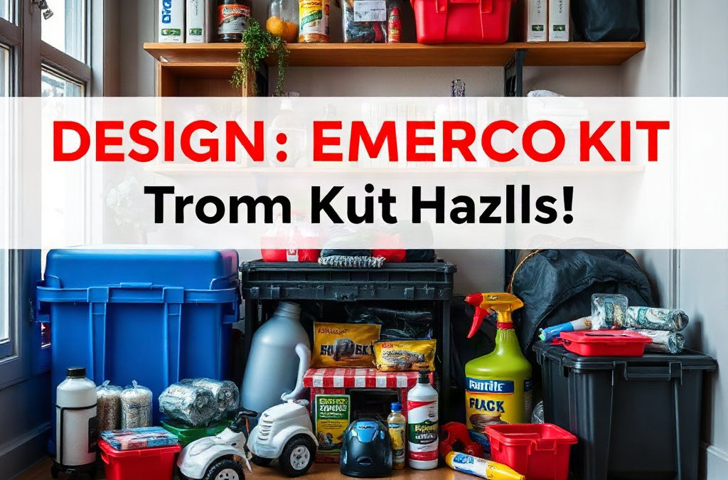 Design an Emergency Kit Around Actual Household Hazards: A Room-by-Room Risk Checklist