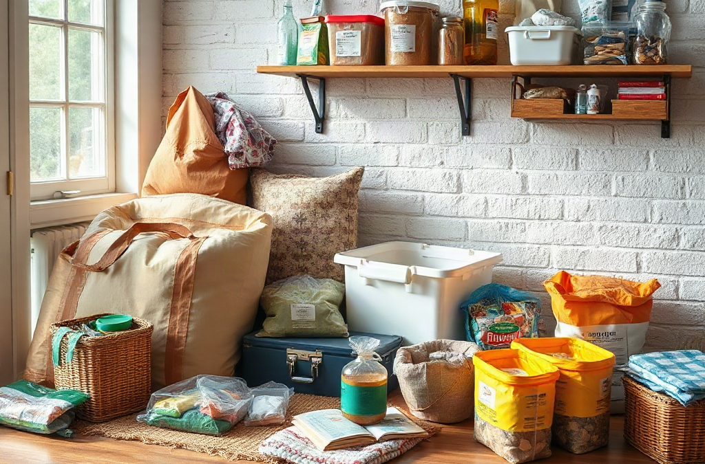 Emergency Supply Lists Using Minimum Quantity Thresholds: A Household Calculation Checklist